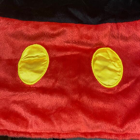 Disney Baby Mickey Mouse Pullover Velcro 1 Piece Costume (0-6 mo) - Picture 3 of 6